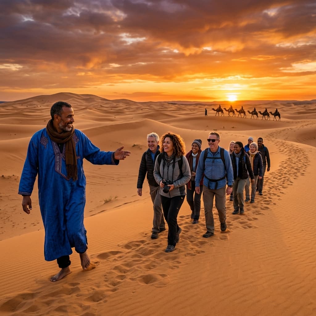 Moroccan desert tour experience